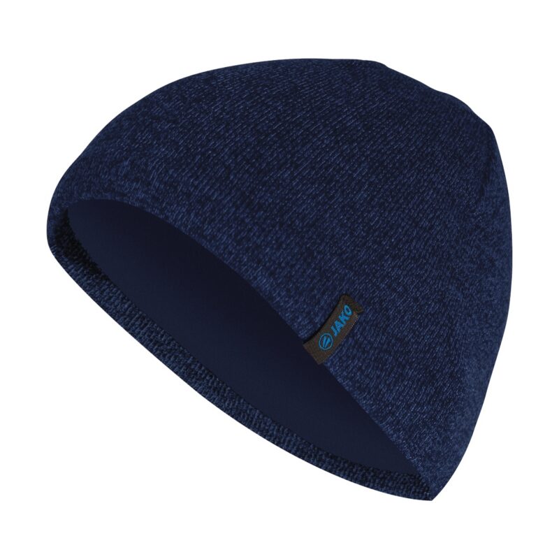 Mütze Strick Marine blau