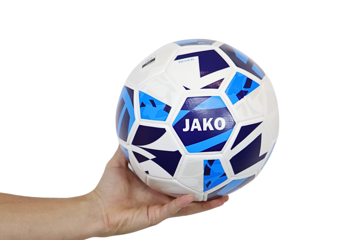 Jako Trainingsball RIVER blau-weiß- 2342